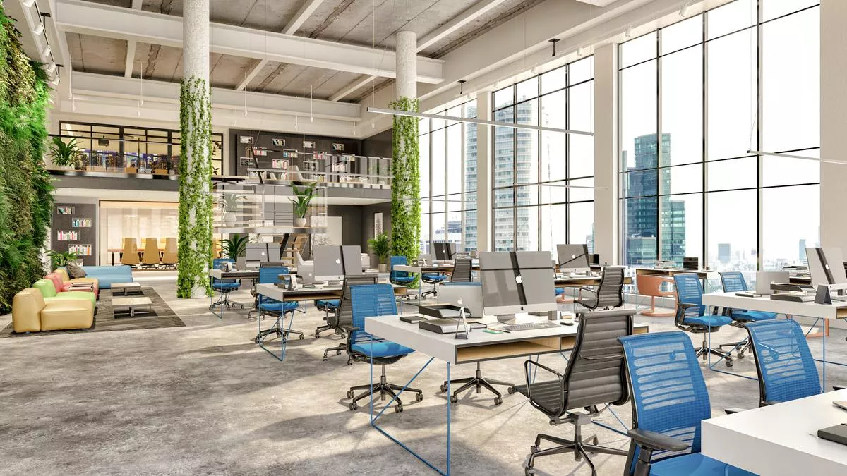 3D Commercial Interior rendering