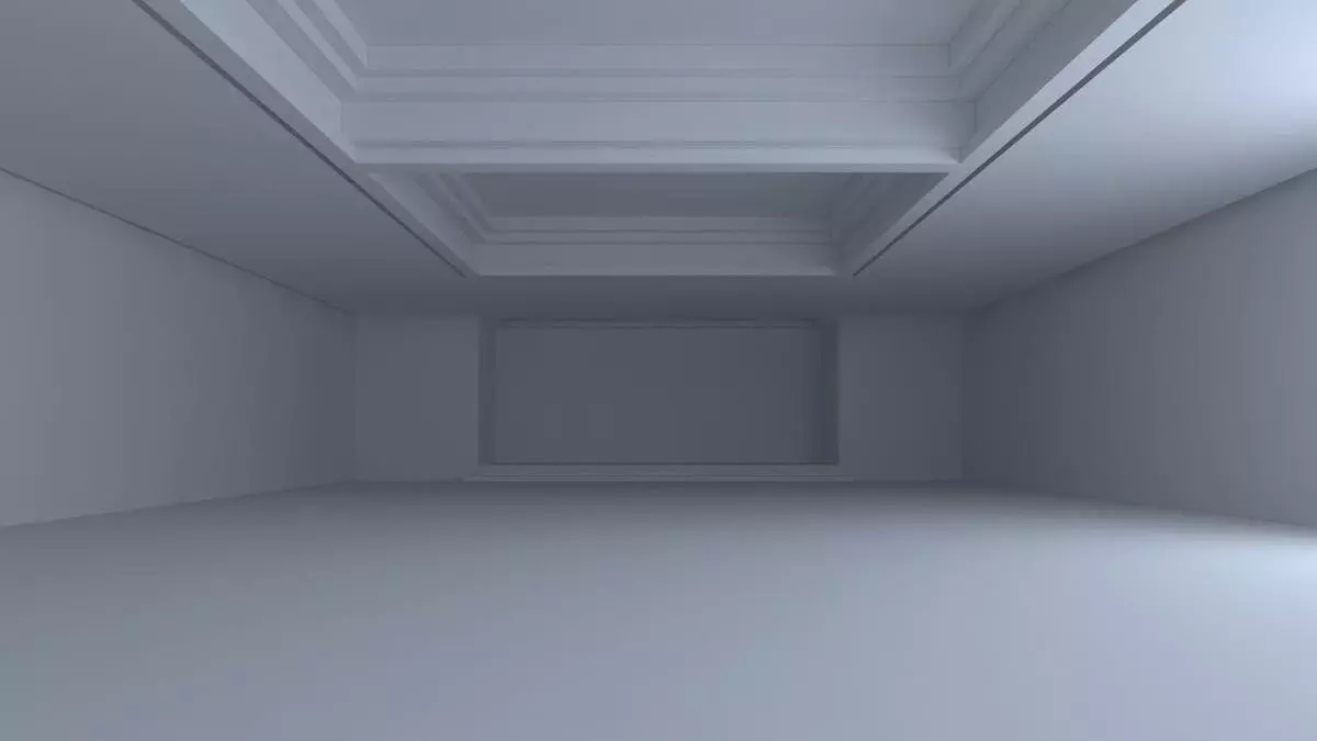 Wedding/ Event space 3D rendering 