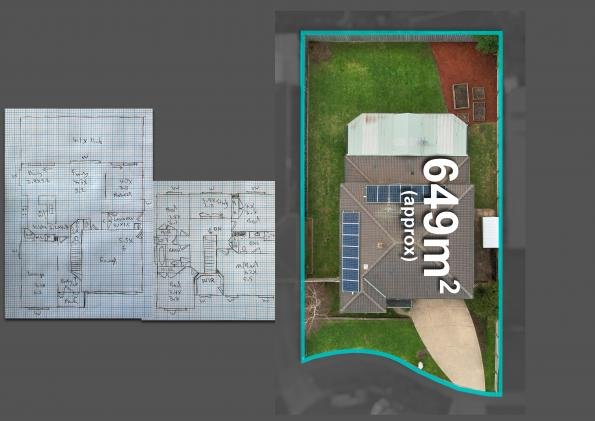 Color Floorplan + Siteplan